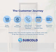 Subcold Maxi250 black tall drinks fridge, photo 7
