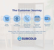 Subcold Maxi250 stainless steel tall drinks fridge, photo 7