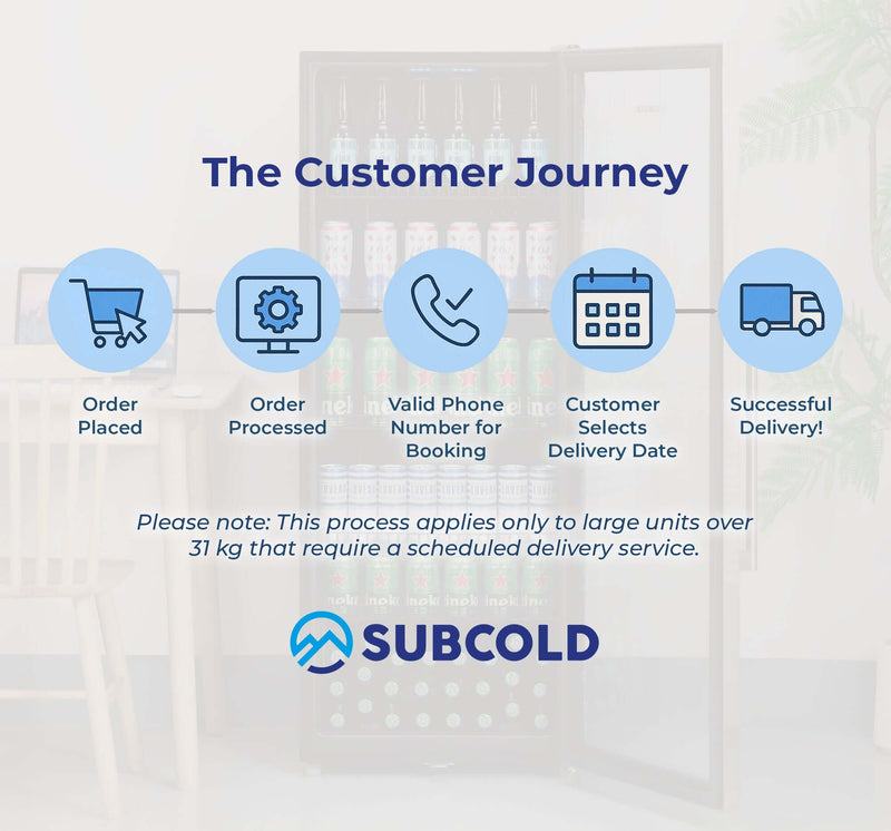 Subcold Maxi250 stainless steel tall drinks fridge, photo 7