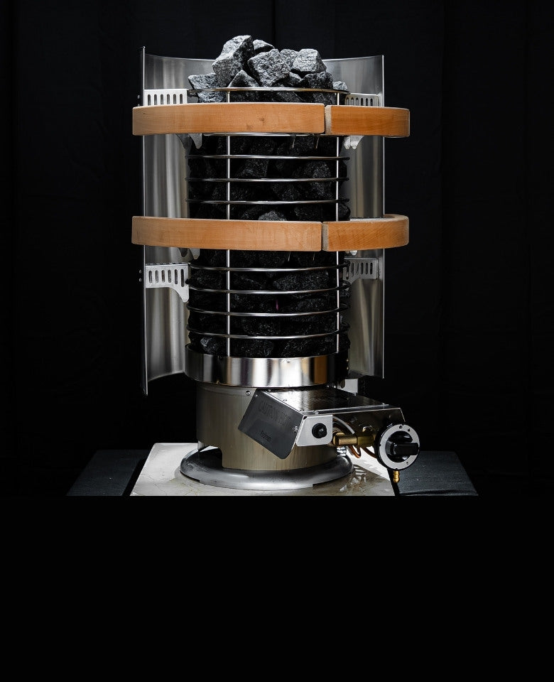 Orbis Stone Cage — FinSteam Cage for Botnia 81 & Aurora 81 Gas Sauna Heater - view 2