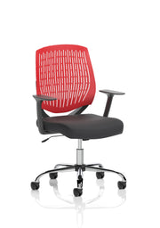 Dynamic Dura task operator chair in Red