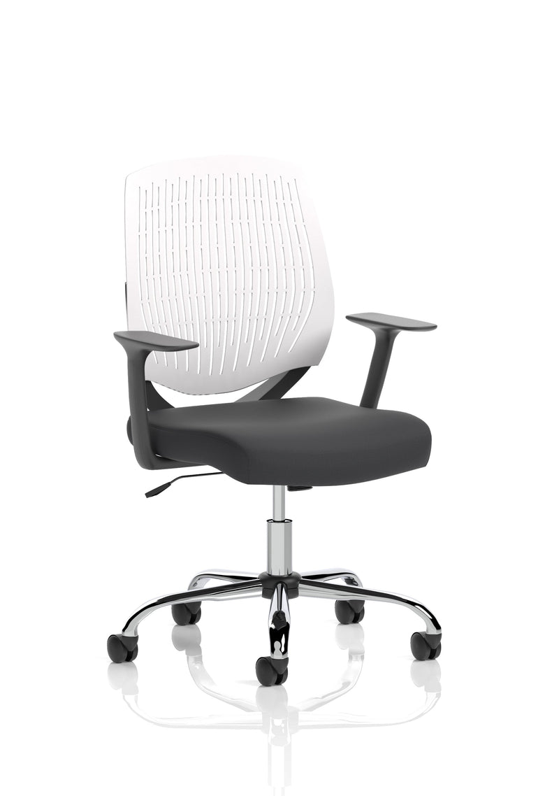 Dynamic Dura task operator chair in White