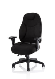 Dynamic Galaxy task operator chair - Black Fabric side