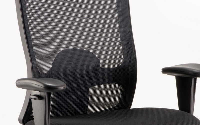 Portland HD High Back Heavy Duty Task Operator Office Chair with Arms