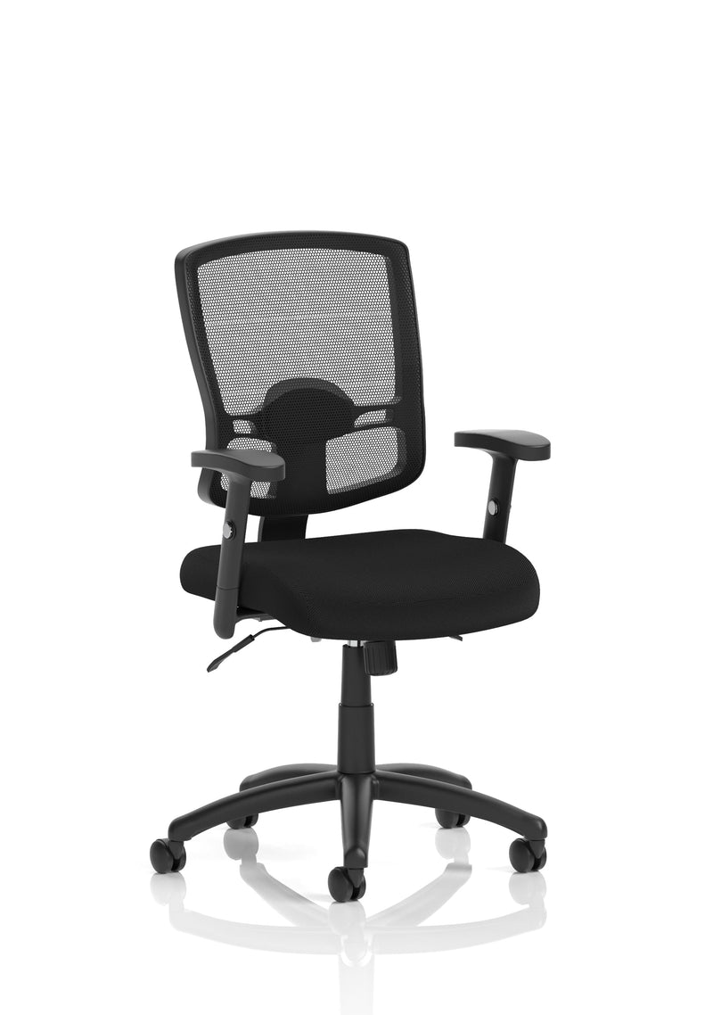 Dynamic Portland II task operator chair in Black