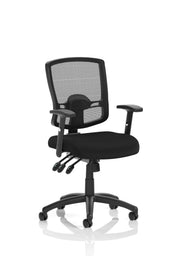 Dynamic Portland III task operator chair in Black