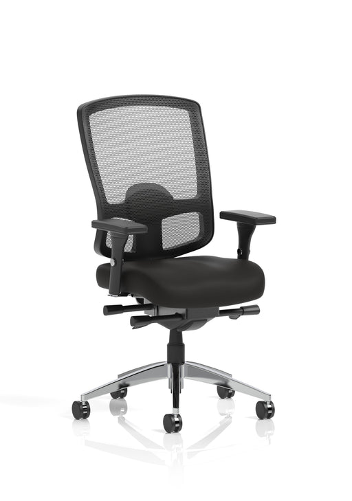 Regent High Mesh Back Ergonomic Posture Chair – Black Mesh, front view