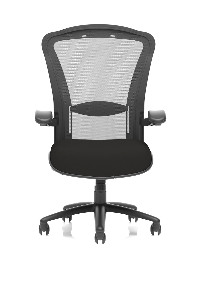 Houston High Mesh Back Heavy Duty Task Operator Office Chair with Arms