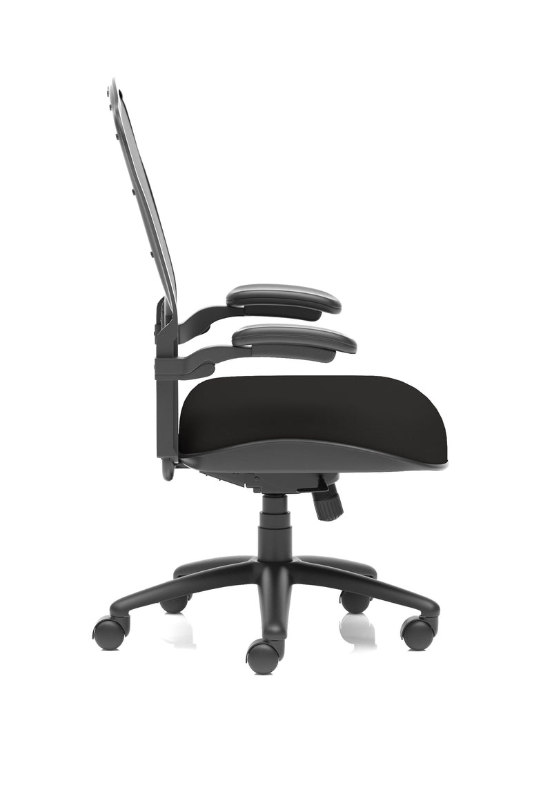 Houston High Mesh Back Heavy Duty Task Operator Office Chair with Arms