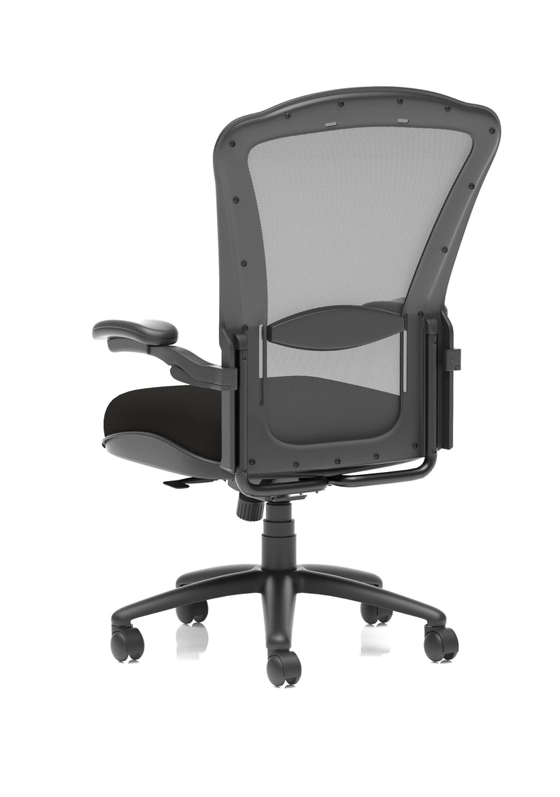 Houston High Mesh Back Heavy Duty Task Operator Office Chair with Arms