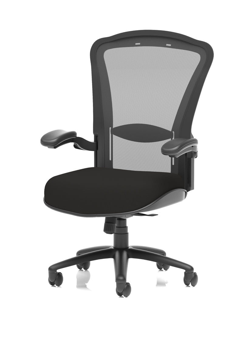Houston High Mesh Back Heavy Duty Task Operator Office Chair with Arms