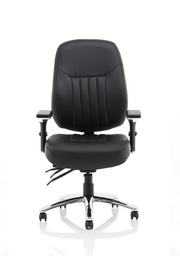Barcelona Deluxe - Black Leather angle