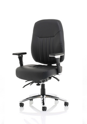 Barcelona Deluxe - Black Leather side