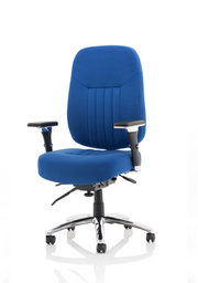 Barcelona Deluxe - Blue Fabric side
