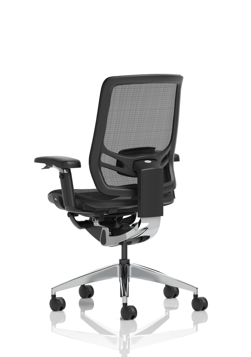 Ergo Click High Back Ergonomic Posture Chair – Black Mesh, mechanism detail