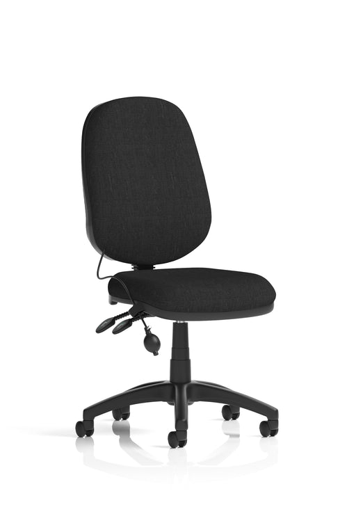 Eclipse Plus II Medium Back Task Operator Office Chair With Pump Lumbar - Black Standard
