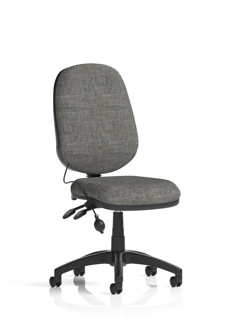 Eclipse Plus II Medium Back Task Operator Office Chair With Pump Lumbar - Grey Standard