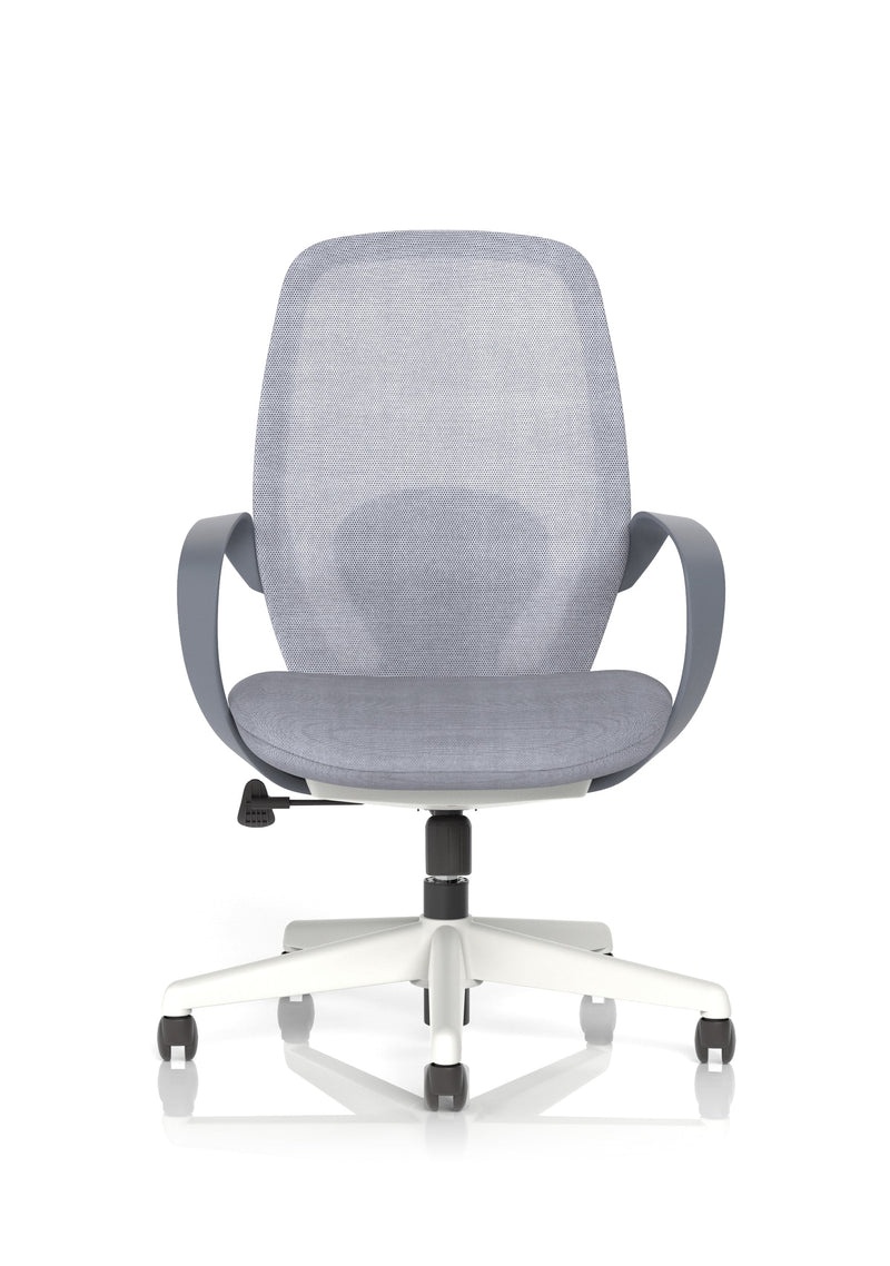 Ariel Task Operator Chair - Grey angle