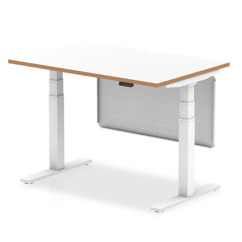 Dynamic Oslo Air Desk with Modesty Panel