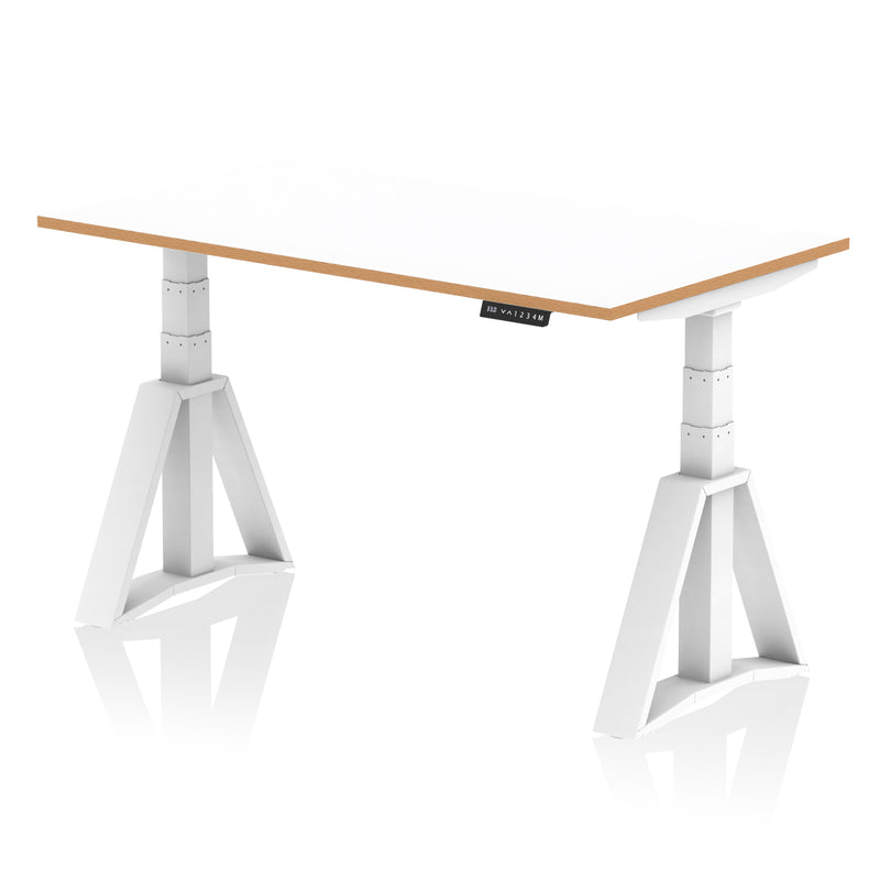 Oslo Air Desk 1400mm with Piste Foot