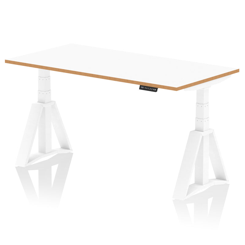 Oslo Air Desk 1600mm with Piste Foot