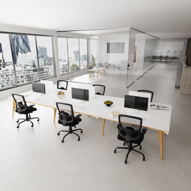 Portland HD High Back Heavy Duty Task Operator Office Chair with Arms