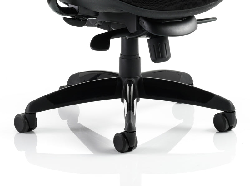 Stealth Shadow High Mesh Back Ergonomic Posture Chair with Arms