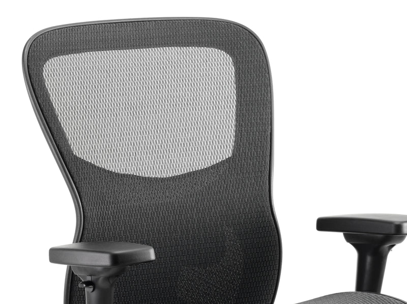 Stealth Shadow High Mesh Back Ergonomic Posture Chair with Arms