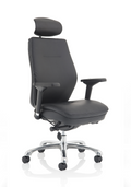 Domino High Back Ergonomic Posture Chair with Arms and Headrest