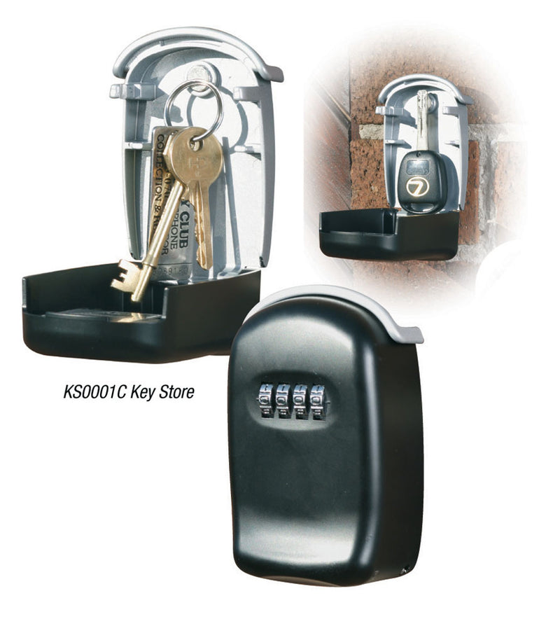 Phoenix Key Store Key Safe - Black - Homesplex