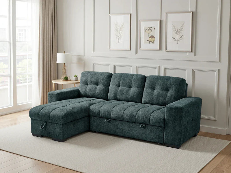 Palermo Universal Corner Sofabed: Stylish, Versatile, Comfortable, Space-Saving Guest Bed - view 4