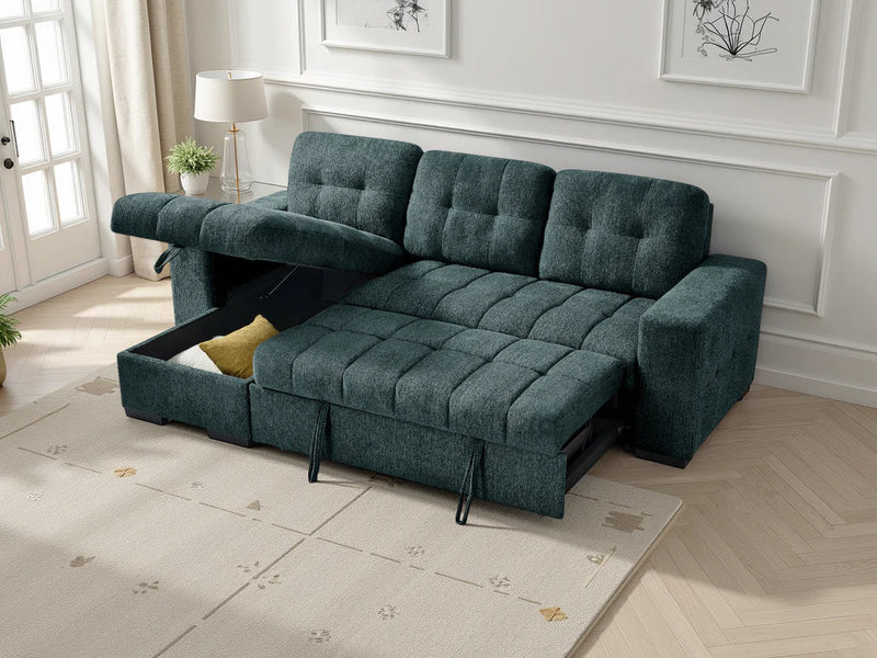 Palermo Universal Corner Sofabed: Stylish, Versatile, Comfortable, Space-Saving Guest Bed - view 6