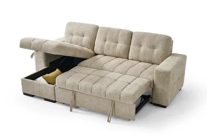 Palermo Universal Corner Sofabed: Stylish, Versatile, Comfortable, Space-Saving Guest Bed - view 8