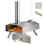 Portable Outdoor Stainless Steel Pizza Oven for Camping Picnic