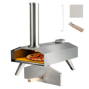 Portable Outdoor Stainless Steel Pizza Oven for Camping Picnic - view 4