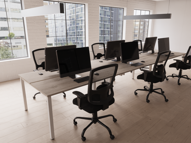 Portland HD High Back Heavy Duty Task Operator Office Chair with Arms