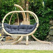 Globo Royal Double Hanging Egg Chair Set - image 9
