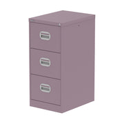 Qube Filing Cabinet - 3 Drawer - Pastel Violet