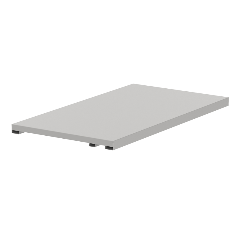 Qube Multi Purpose Shelf - Goose Grey - Homesplex