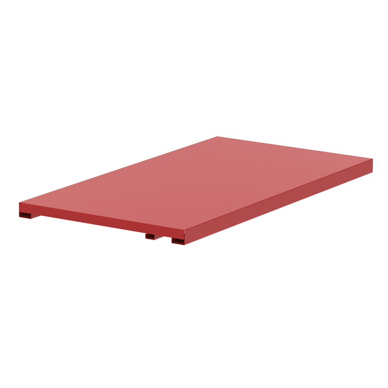 Qube Multi Purpose Shelf - Red - Homesplex