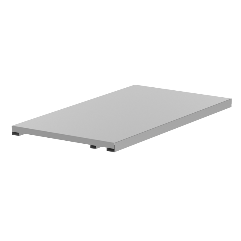 Qube Multi Purpose Shelf - Silver - Homesplex