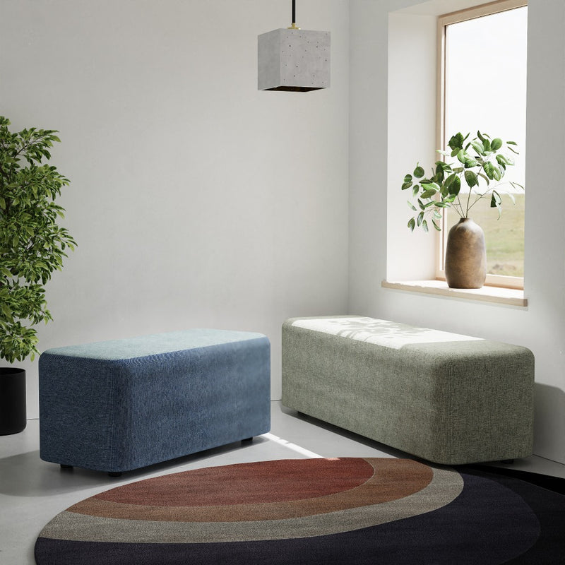 Harlestone Rectangular Stool in Single Tone