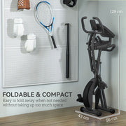 SPORTNOW Folding Exercise Bike with Arm Bands and Hand Pulse Sensor - image 8