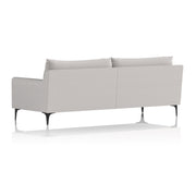 Emmy Cushioned 3 Seater Sofa Light Grey - fabric close-up