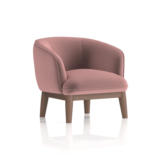 Lulu Accent Chair Old Rosa - front view