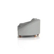Mimi 3 Seater Curved Sofa Boucle - lifestyle setting