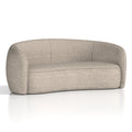 Phoebe Curved Sofa - Cream Boucle