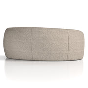 Phoebe Curved Sofa Cream Boucle - curve detail