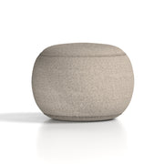 Phoebe Footstool Cream Boucle - front view