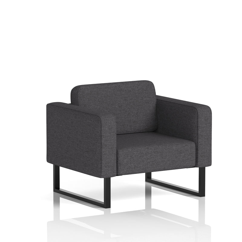 Brixworth Armchair - X2 - Arithmetic fabric, Black legs - Homesplex